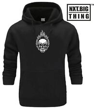 Fire skull hoodie for sale  LONDON
