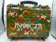 Invicta Camouflage 8 estojo de relógio, alça, válvula de alívio de pressão, interior de espuma comprar usado  Enviando para Brazil