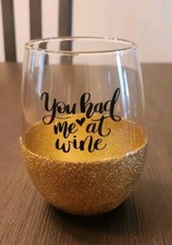 Lot glitter stemless for sale  Bellevue