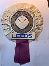 Roseta vintage dos anos 1970 - LEEDS UNITED FC comprar usado  Enviando para Brazil