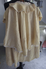 Antique embroidered wool for sale  BRIGHOUSE