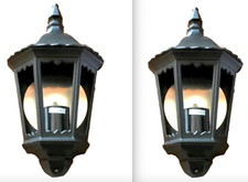 Pair panel half for sale  CRAVEN ARMS