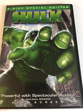 HULK 2 Disc Special Edition DVD Full Screen Ships Same Day With Tracking comprar usado HULK 2 Disc Special Edition DVD Full Screen Ships Same Day With Tracking comprar usado  Enviando para Brazil
