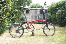 Red brompton folding for sale  HARPENDEN
