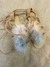 Sandalen federn 38 gebraucht kaufen  Perl