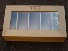 Tee box holz gebraucht kaufen  Wendelstein