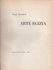 Arte egizia donadoni usato  Italia