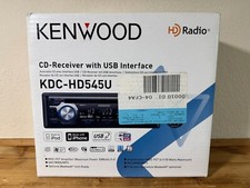 Kenwood KDC-HD545U CD MP3 HD Rádio Sirius Ipod USB Aux Estéreo Player Single Din comprar usado  Enviando para Brazil