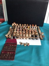   88 carretéis de madeira vintage de fio de seda, 12 carretéis vazios e agulhas Crowley’s comprar usado  Enviando para Brazil