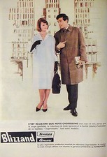 Publicité 1961 blizzand d'occasion  Compiègne