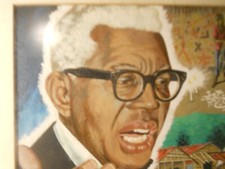 PAPA DOC DUVALIER Pintura Original Ed Wilson 1966 Haiti Pro Ilustração comprar usado  Enviando para Brazil