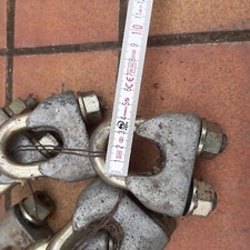Stück seilklemme drahtseilkle gebraucht kaufen  Deggendorf