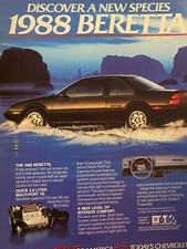 Chevrolet 1988 beretta d'occasion  Expédié en Belgium
