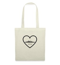 Shopper jutebeutel skyline gebraucht kaufen  München