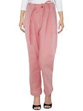 Max&co. Max Mara Pantalone Da Donna 46 W32 Xl Extra Large Rosa Affusolato Cotone comprar usado  Enviando para Brazil
