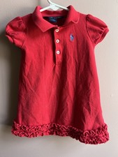 Vestido polo Ralph Lauren meninas bebê criança vermelho babado tamanho 18 meses comprar usado Vestido polo Ralph Lauren meninas bebê criança vermelho babado tamanho 18 meses comprar usado  Enviando para Brazil