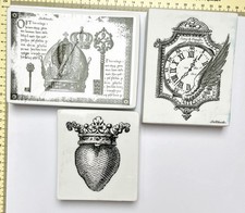 Stempel wanduhr herz gebraucht kaufen  Reinbek