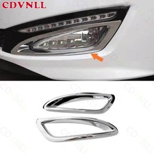 Para Kia K5 Optima 2011-2013 cromado prata farol de neblina exterior acabamento em tira 2* comprar usado  Enviando para Brazil