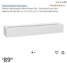 Contemporary inch white for sale  Shakopee