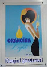 Manifesto affiche orangina usato  Bussoleno