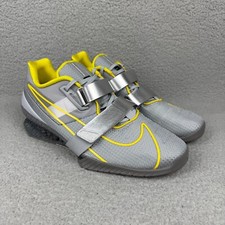 Tênis Nike Romaleos 4 masculino 14 cinza lobo levantamento de peso treinamento academia comprar usado  Enviando para Brazil