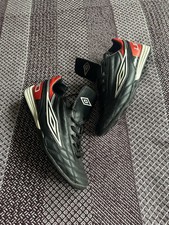 Sapatos casuais de futebol de couro Umbro vintage raro tamanho Blockcore 44.5 / 28.5 comprar usado  Enviando para Brazil