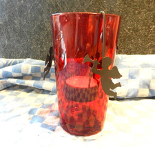 Rotes glas teelicht gebraucht kaufen  Bad Aibling