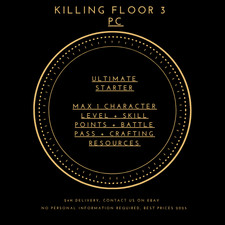Killing Floor 3 [PC] | Nível máximo de personagem / Habilidades / Passe de batalha / Recursos comprar usado  Enviando para Brazil