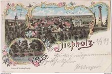 Litho gruss diepholz gebraucht kaufen  Weil am Rhein