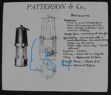 Patterson mining lamp for sale  HAYLE
