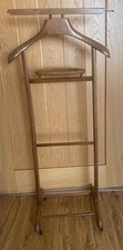 Vintage wooden valet for sale  CHURCH STRETTON