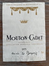 1975 château mouton d'occasion  Expédié en Belgium