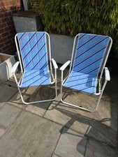 Pair vintage striped for sale  CHESTER