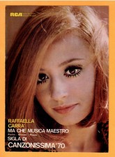 Spartito raffaella carra usato  Bari