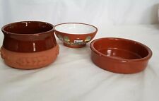 Terracotta dishes for sale  STREET