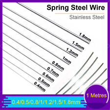 Usado, Fio de aço inoxidável mola hastes de tração diâmetro 0,4/0,5/0,8/1/1,2/1,8 mm comprar usado  Enviando para Brazil