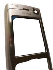 Original Nokia N70 Front Cover Silver brushed metall  comprar usado  Enviando para Brazil