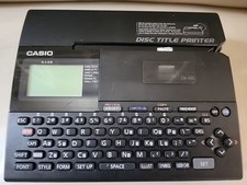 Impressora de etiquetas térmicas Casio CW-K85 CD/DVD disco título fabricante  comprar usado  Enviando para Brazil
