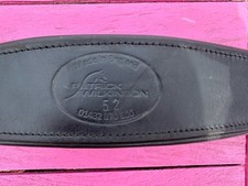 Black padded leather for sale  HIGH WYCOMBE