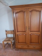 Armoire bois portes d'occasion  Noves