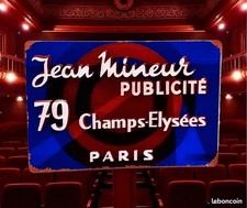Plaque métal cinéma d'occasion  Saint-Quentin