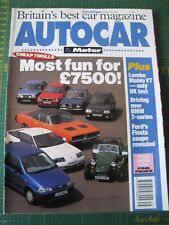 Autocar magazine aug for sale  BRISTOL