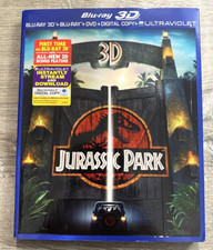 Jurassic Park 2 disc set Blu-ray 3D + Blu-ray with slipcover  NO DVD NO DIGITAL comprar usado  Enviando para Brazil