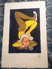 Lithographie originale jean d'occasion  Poitiers