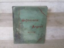Ancien catalogue orfèvrerie d'occasion  Montbrison