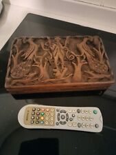 Carved japanese box for sale  HALIFAX