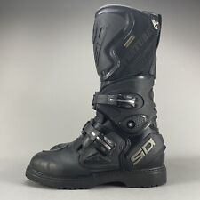 Usado, Botas de motocicleta Sidi Adventure 2 Gore-Tex masculinas tamanho 7.5 Mid Touring pretas em excelente estado usado comprar usado  Enviando para Brazil