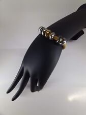 Pulseira de berloque feminina de aço inoxidável e com cordão de contas de aço inoxidável. comprar usado  Enviando para Brazil