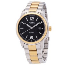 Relógio unissex automático mostrador azul Fossil Heritage ME3230 comprar usado  Enviando para Brazil