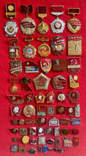 Set 63 Pin Insignia URSS Rusia Lenin y Revolución Soviética de Octubre segunda mano  Embacar hacia Mexico